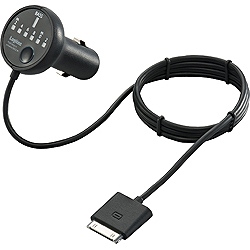 FMトランスミッター (ブラック)　LAT-FMiB02BK