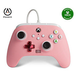 [国内正规品]PowerA enhansudo有线控制器Xbox Series XS粉红