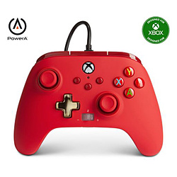 [国内正规品]PowerA enhansudo有线控制器Xbox Series XS红