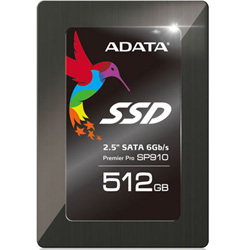 2.5インチSATA接続SSD　Premier Pro SP910　（512GB・MLC）　ASP910SS3-512GM-C