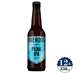 ブリュードッグ パンクIPA 5.4度 330ml 瓶 12本【ビール】