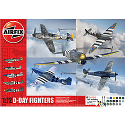 1/72 Dデイ 戦闘機5機入り スターターセット