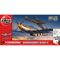 1/72 P-51D マスタング vs メッサーシュミット Bf109F-4 コンボスターターセット