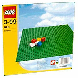LEGO 626 基礎板（緑）