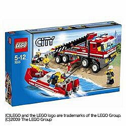 LEGO 7213 オフロード消防自動車と消防艇