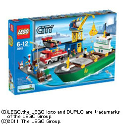 LEGO 4645 コンテナ船とハーバー