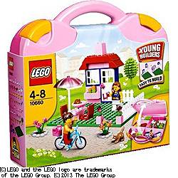 レゴ 基本セット・ピンクのスーツケース