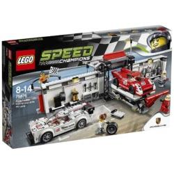 LEGO（レゴ） 75876 スピードチャンピオン ポルシェ 919 ハイブリッド＆917K ピットレーン