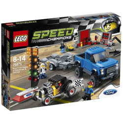 LEGO（レゴ） 75875 スピードチャンピオン フォード F-150 ラプター＆フォードモデル A ホットロッド