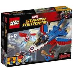 LEGO（レゴ） 76076 スーパー・ヒーローズ キャプテン・アメリカ： ジェット機での追跡