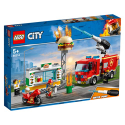 LEGO（レゴ） 60214 シティ ハンバーガーショップの火事