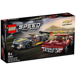 LEGO（レゴ） 76903 シボレー コルベット C8．R レースカー ＆ 1968 シボレー コルベット