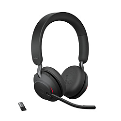 ヘッドセット Evolve2 65 MS Stereo ブラック 26599-999-999 ［ワイヤレス（Bluetooth）+有線 /両耳 /ヘッドバンドタイプ］