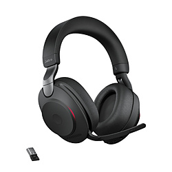 ヘッドセット Evolve2 85 MS Stereo ブラック 28599-999-999 ［ワイヤレス（Bluetooth）+有線 /両耳 /ヘッドバンドタイプ］