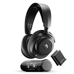 SteelSeries 61721 �Q�[�~���O�w�b�h�Z�b�g Arctis Nova Pro Omni Black �m���C�����X�iBluetooth�{USB-C�j /���� /�w�b�h�o���h�^�C�v�n