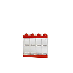 LEGO（レゴ） ミニフィギアディスプレイケース8 ブライトレッド