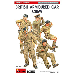 1/35 イギリス装甲車クルー特別版