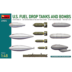 1/48 米軍　燃料タンクと爆弾