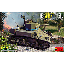 1/35 M3スチュアート　ディーゼル初期型