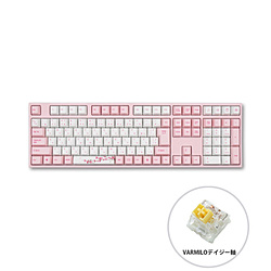 ゲーミングキーボード Sakura デイジー軸  vm-ma113-wp88j-daisy ［USB /有線］