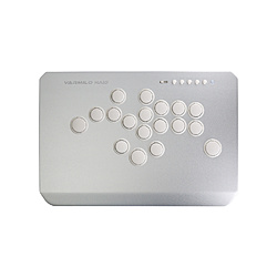 VARMILO VARMILO HA10(jV)  iQ[po[XA[P[hRg[[iPCj VARMILO HA10 Lunar Silver Leverless Arcade Controller for Fighting Games