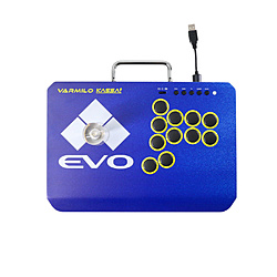 VARMILO VARMILO KASSAI Evo Blue Arcade Joystick Controller for Fighting Games�iPC/PS4/PS5/NS/NS2�j �A�[�P�[�h �W���C�X�e�B�b�N �R���g���[���[ �i���Q�[���p �u