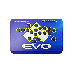 VARMILO VARMILO HA10+ Evo Blue Leverless Arcade Controller for Fighting Games�iPC/PS4/PS5/NS/NS2�j ���o�[���X�A�[�P�[�h�R���g���[���[ �i���Q�[���p �u���[ vm