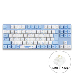 ゲーミングキーボード Sea Melody 92(ジャスミン軸) ブルー vm-vem92-a038-jasmine ［有線 /USB］
