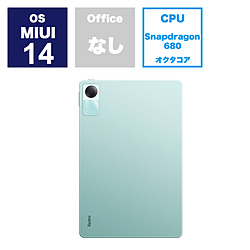 VHU4503JP MIUIタブレットPC Redmi Pad SE ミントグリーン ［11型 /Wi-Fiモデル /ストレージ：128GB］