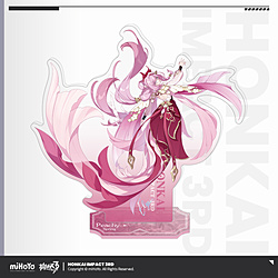 崩壊3rd 時紡新裳シリーズ アクリルスタンド エリシア 春に咲く桃の花