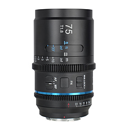 SIRUI Astra �����ȥե������� ���ʥ��ե��å����ͥ�� 75mm T1.8 1.33x Full Frame/�֥롼�ե쥢 SIRUI AST-75-ZB-JP �Υ˥���Z /ñ������󥺡�