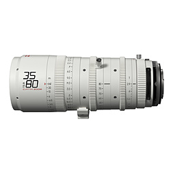 フルフレームズームレンズ Catta Zoom 35-80mm T2.9(ホワイト) フルフレームズームレンズ Catta Zoom 35-80mm T2.9(ホワイト)