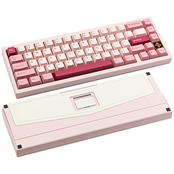 KIBU �L�[�{�[�h ZEN 65 Lite(�p��z��) �s���N LZ65Pink �m�L���E���C�����X /Bluetooth�EUSB�n