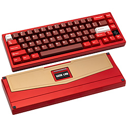 KIBU �L�[�{�[�h ZEN 65 Ultra(�p��z��) ���b�h UZ65Red �m�L���E���C�����X /Bluetooth�EUSB�n