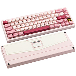 KIBU �L�[�{�[�h ZEN 65 Ultra(�p��z��) �s���N�S�[���h UZ65PG �m�L���E���C�����X /Bluetooth�EUSB�n