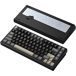 KIBU �L�[�{�[�h Rainy 75 Pro(SHHH Switch) Black PR75BK-S �m�L���E���C�����X /���{��z��n