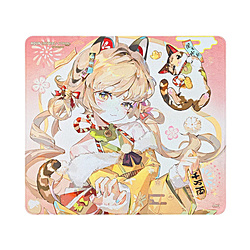 X-RAYPAD �Q�[�~���O�}�E�X�p�b�h [450��400��4mm] ACPP NekoLuck SOFT XL�T�C�Y �s���N xr-acpp-nekoluck-pink-soft-xl