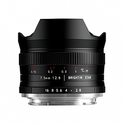 BRIGHTINSTAR MF 7.5mm F2.8 Micro 4/3 BRIGHTINSTAR �m�}�C�N���t�H�[�T�[�Y /�P�œ_�����Y�n