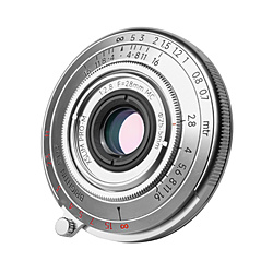 BRIGHTINSTAR 28mm F2.8 ���C�JM�}�E���g �V���o�[ BS-28F28-M-S