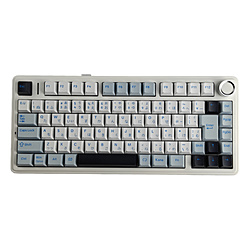 AULA �Q�[�~���O�L�[�{�[�h AULA F75(Reaper Switch) Glacier Blue F75J-RP-GB �m�L���E���C�����X /Bluetooth�EUSB�n