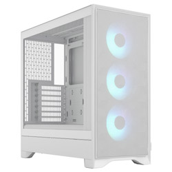FRACTAL DESIGN(�t���N�^���f�U�C��) PC�P�[�X [ATX /Micro ATX /Mini-ITX] Pop 2 Air White TG RGB �z���C�g FD-C-POA2A-04