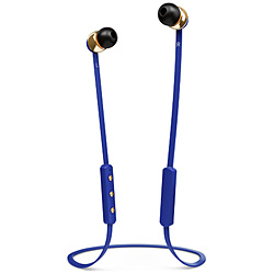 Bluetoothイヤホン SUDIO (スーディオ) ブルー SD-0016X ［リモコン・マイク対応 /ワイヤレス(左右コード) /Bluetooth］