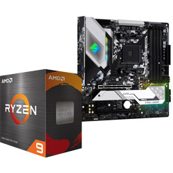  AMD Ryzen 9 5950X + B550M Steel Legend