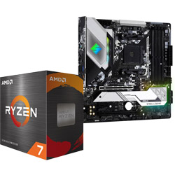  AMD Ryzen 7 5800X + B550M Steel Legend