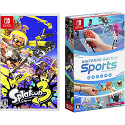 【期間限定】 スプラトゥーン3 + Nintendo Switch Sports 同時購入セット