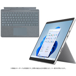 Surface Pro8 [i5/512GB/8GB/プラチナ]+Signature キーボード ブルー