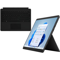 Surface Pro8 [i7/256GB/16GB/グラファイト]+キーボード（英字配列） ブラック