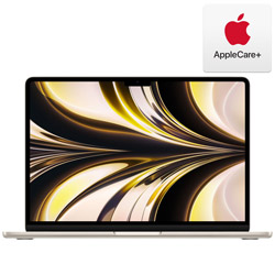 【AppleCareセット】MacBook Air 13インチ Apple M2チップ搭載モデル [2022年モデル /SSD 256GB /メモリ  8GB /8コアCPUと8コアGPU ] スターライト MLY13J/A