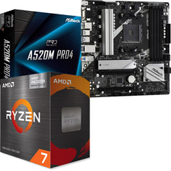 CPUマザーボードセット 32,800円 AMD Ryzen 7 5700X +B550 Phantom