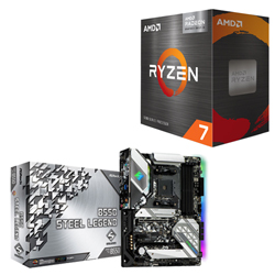  AMD Ryzen 7 5700G+B550 Steel Legend
